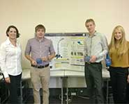 From left to right: Laurie Rowe (IED Design Ambassador), Steve Ellis, Eloise Taysom and Ralph Collings