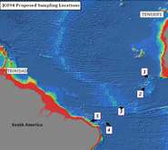 Map of sampling route