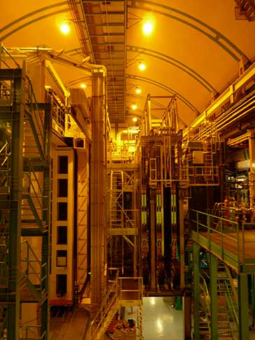 Image of the LHCb detector at CERN