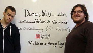 Image of Dr Ross Lund (right) with co-author Charles Sonnenberg 