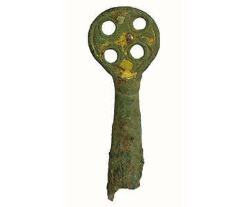 Image of an Anglo-Saxon aestle dating from the eighth of ninth century AD 
