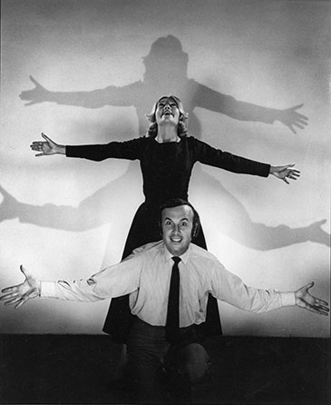 Production photograph for Lovely Day for the Race performed by William Fry and Sylvia Read 
