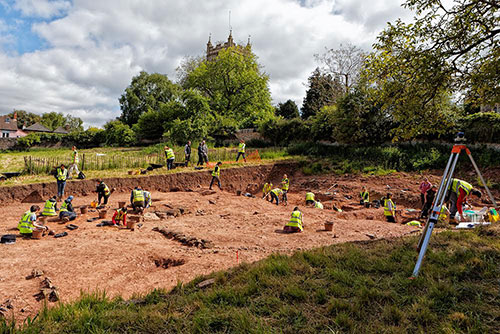 Image of Berkeley Castle dig