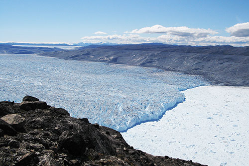 Image of Kangiata Nunata Sermia in Southwest Greenland