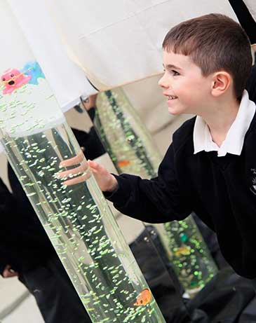 Child in Autism Research Base