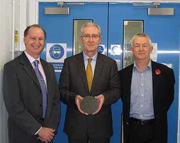 Prof Andrew Nix, Prof Hugh Brady, Prof Tim Gallagher