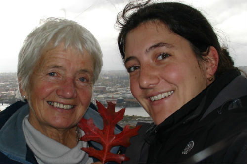 Sabine and Philippa Bayley