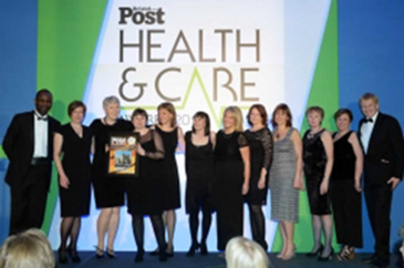 Student Health Service staff at awards