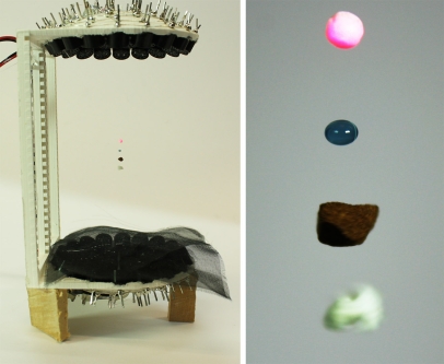 Image of acoustic levitation
