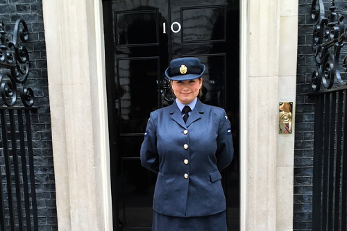 Kristen Evans, pictured, is 'beyond happy' to have finished her law degree