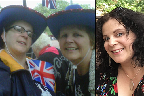 Michelle Mounsdon and mother Sheila 