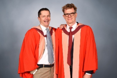 University friends who became renowned producers receive honorary degrees –  – University of Bristol – All news