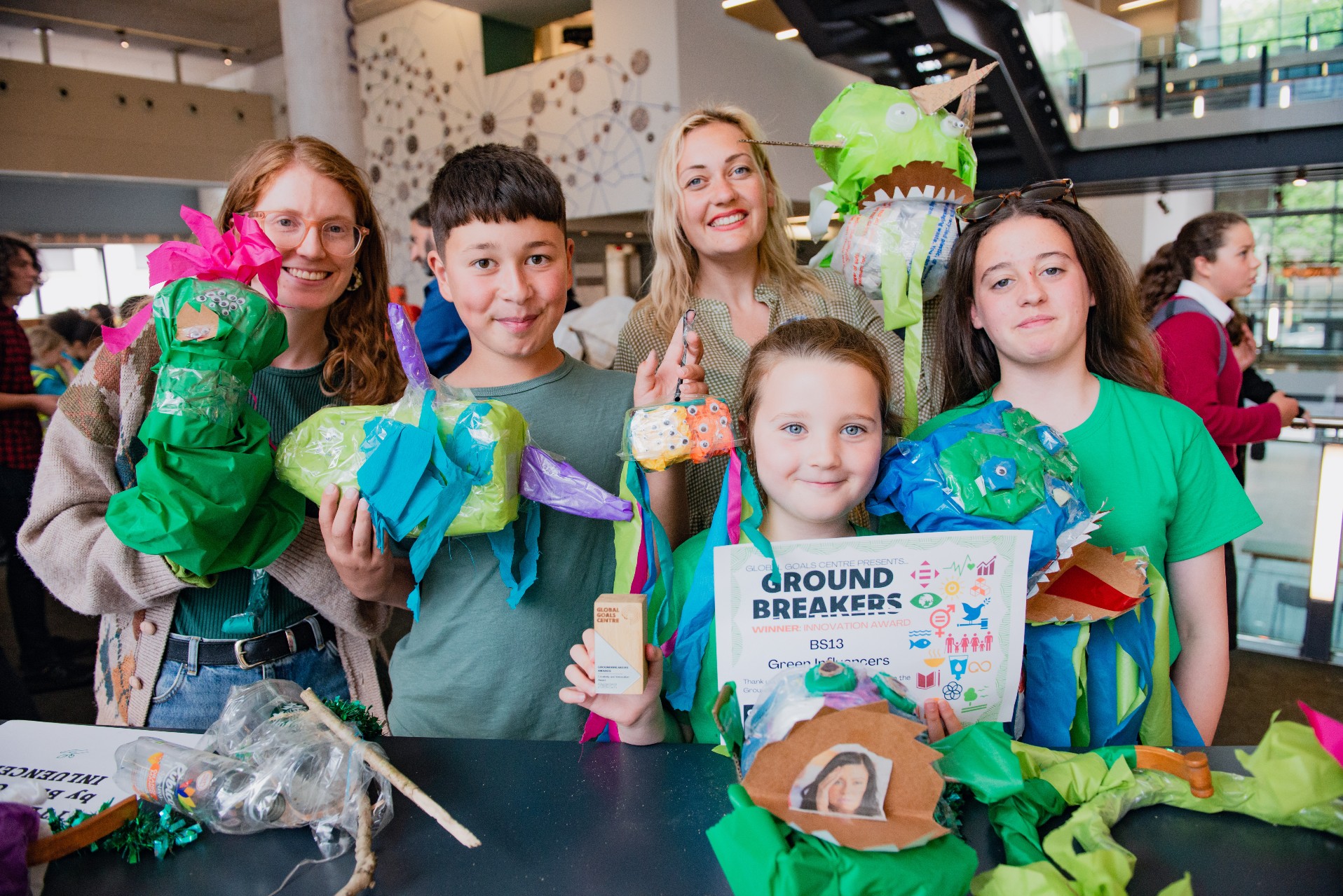 ‘Groundbreakers’ Awards presented to young Bristol climate and social justice heroes –  – University of Bristol – All news