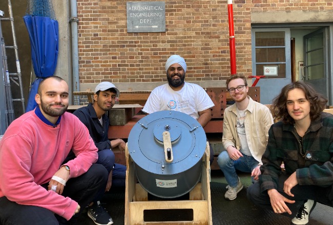 Nav with students