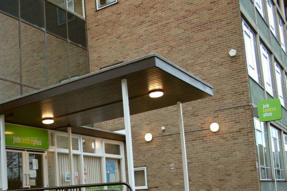 A Jobcentre Plus in Cambridge, England