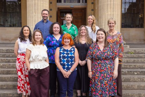 Group photo of members of the CREATE team