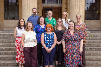 Group photo of members of the CREATE team