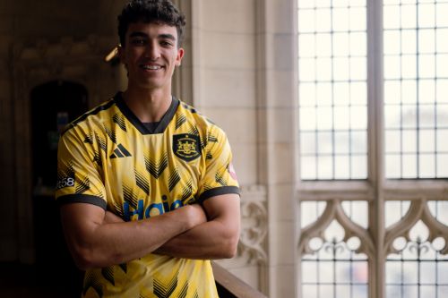 Photograph of Kamran Dhariwal inside the Wills Memorial Building