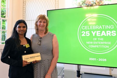 Sudha Rani Maddala with Elizabeth Cameron, Senior Enterprise Advisor, Basecamp  Enterprise