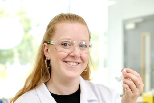 Photograph of Dr Sian Fussell, CTO of Albotherm