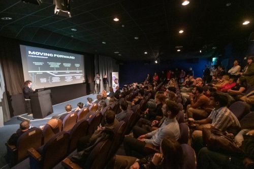 Photograph of the audience at the 2026 Runway Awards
