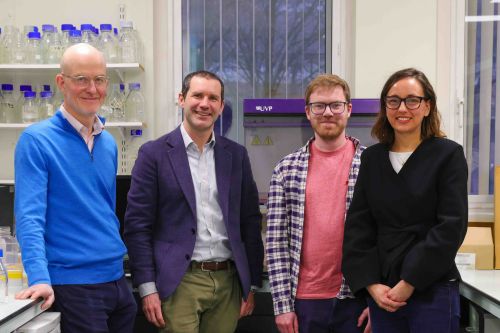 Photo of the founders of Dimension Biotechnologies