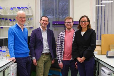 Photo of the founders of Dimension Biotechnologies