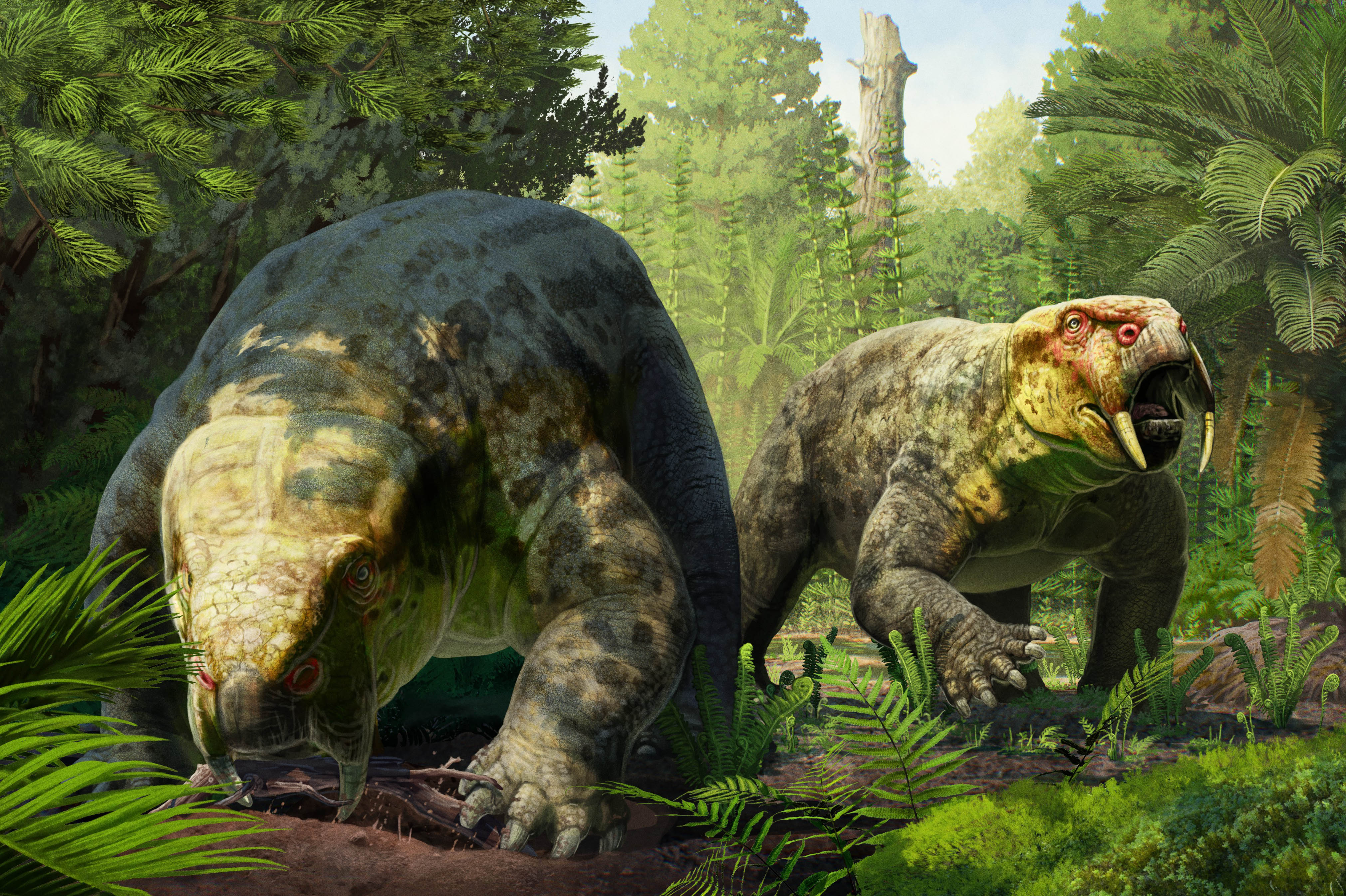 New species life reconstruction by Gabriel Ugueto