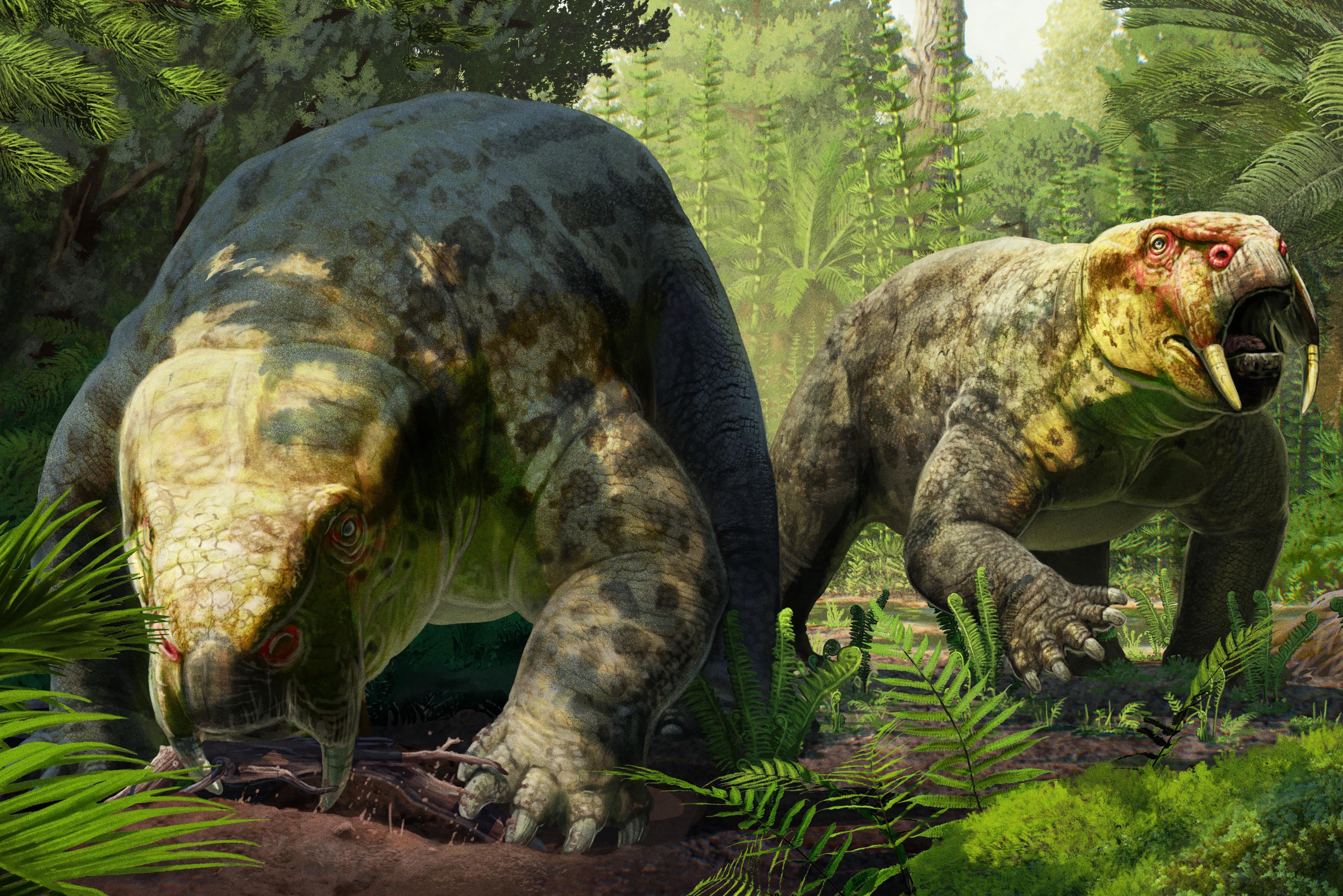 New species life reconstruction by Gabriel Ugueto