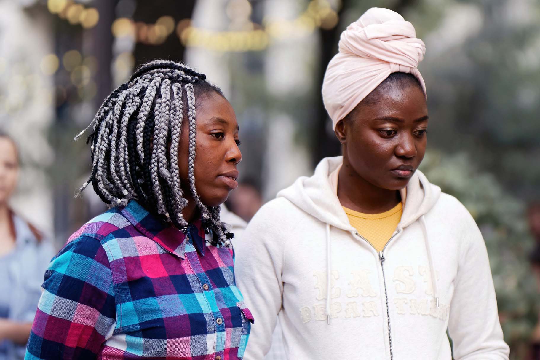 A stock image of two Black women