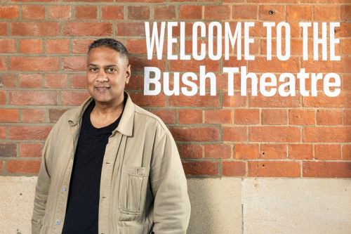 Photograph of Krish Majumdar at the Bush Theatre