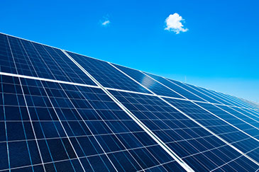 Image of some solar panels