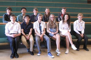 Students on work experience, July 2014