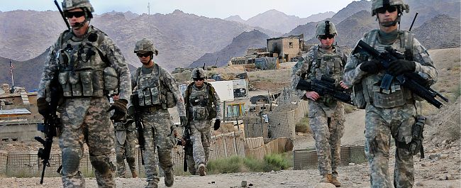 Soldiers in Afghanistan