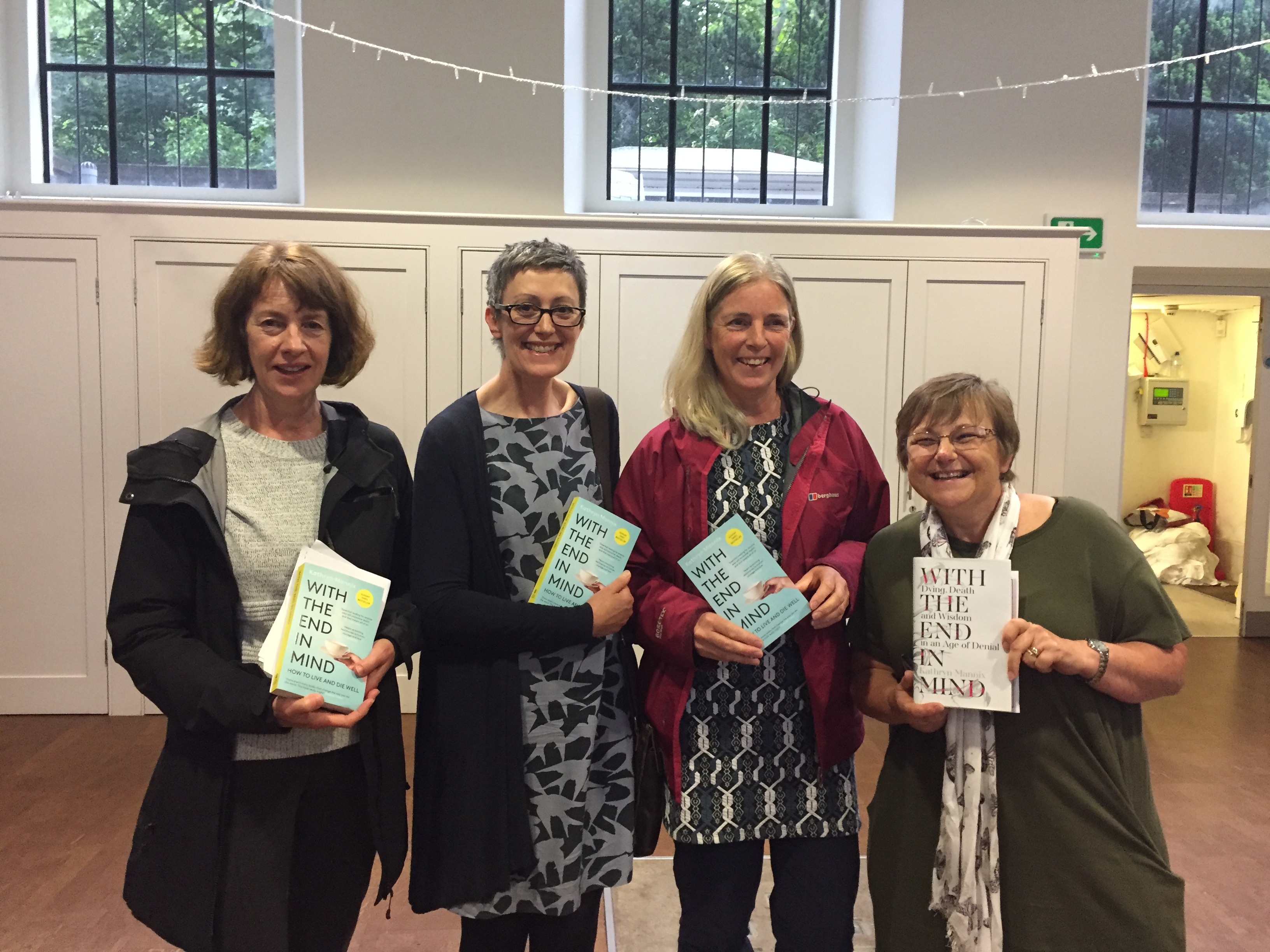 People with Kathryn Mannix book