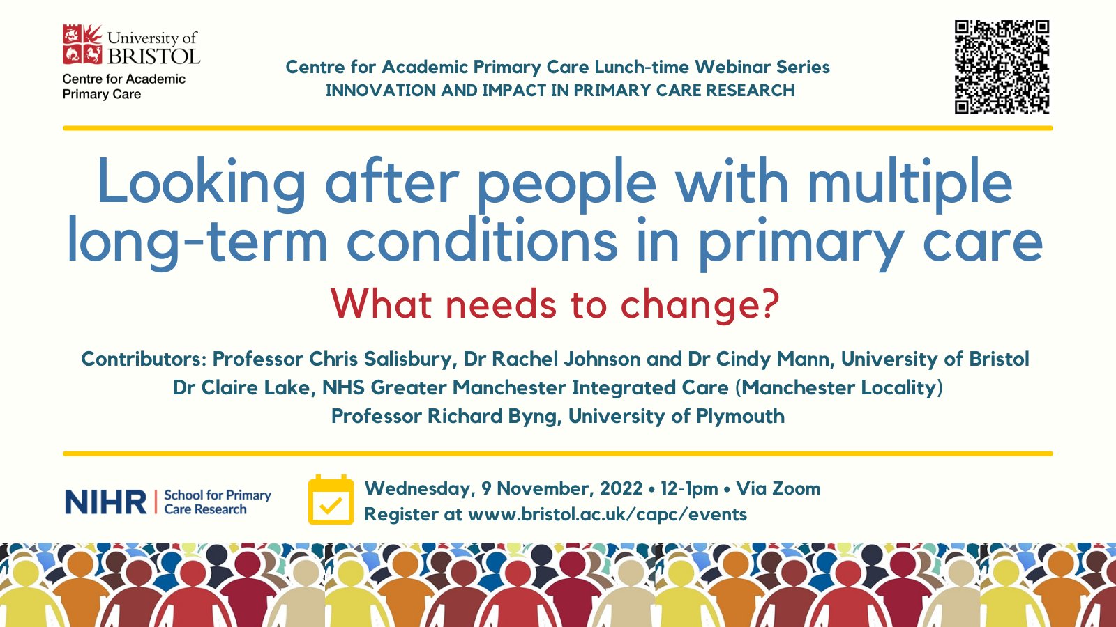 Advert for the webinar.