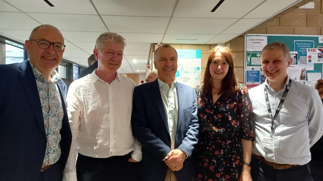 Professor Chris Salisbury and colleagues.