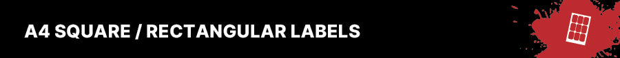 A4 Square PCL Labels banner
