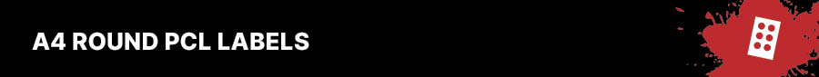 A4 Round PCL Labels