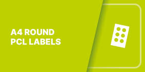 A4 Round PCL Labels