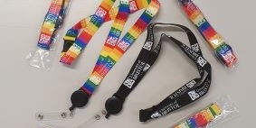 UoB Lanyards with sewn in reel