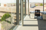 Workstation set up in Life Sciences building