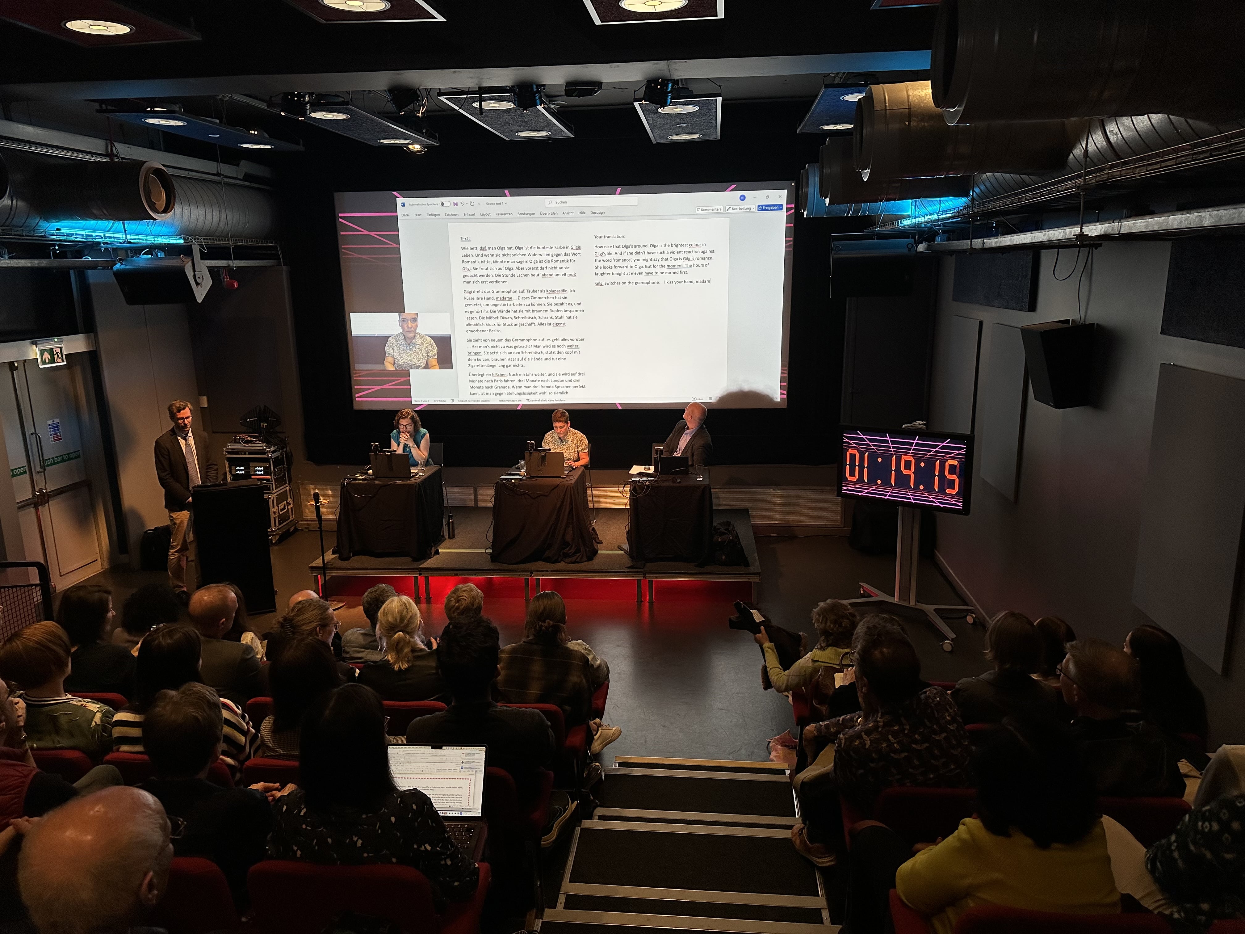 Human vs Machine translation slam