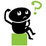 Question mark graphic