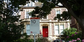 Outside of 10 priory road building, select to go to a video about SPAIS.