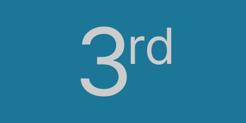 3rd