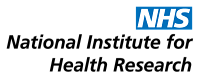 The logo for the National institute for health research.