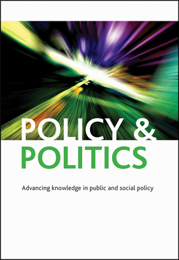 Policy & Politics Journal cover