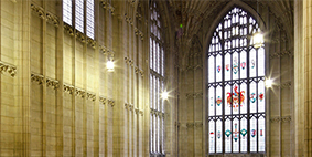 A building in the faculty of Social Sciences and Law. 