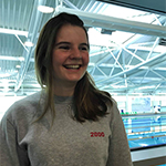 A portrait image of a student, Millie.